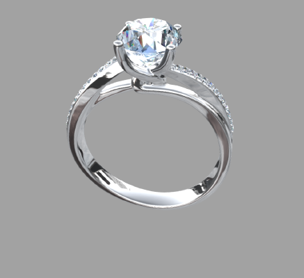 Women rings 205 | 3d print model