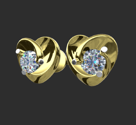 Earrings 206 | 3d print model