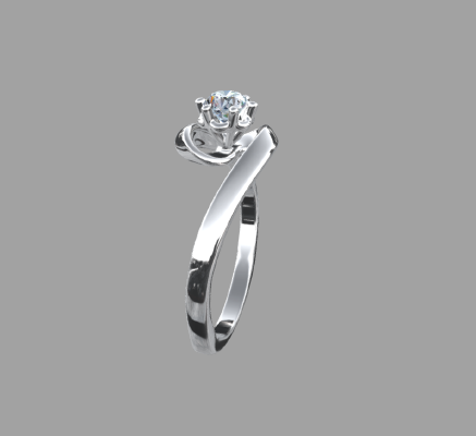 Women rings 215 | 3d print model