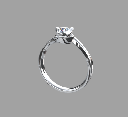 Women rings 218 | 3d print model
