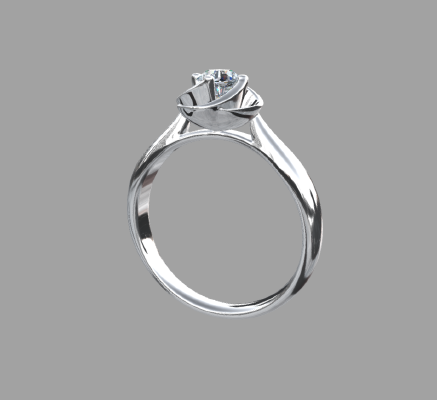 Women rings 219 | 3d print model