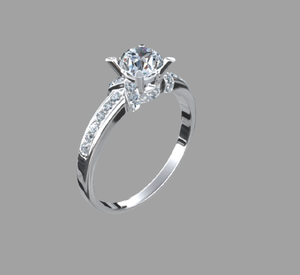 Women rings 231 | 3d print model
