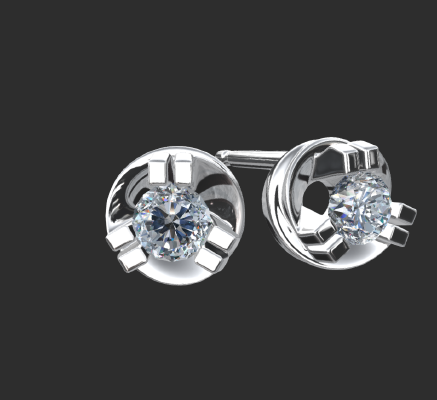 Earrings 234 | 3d print model