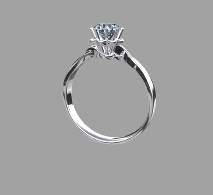 Women rings 240 | 3d print model