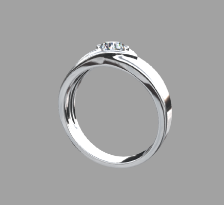 Women rings 241 | 3d print model