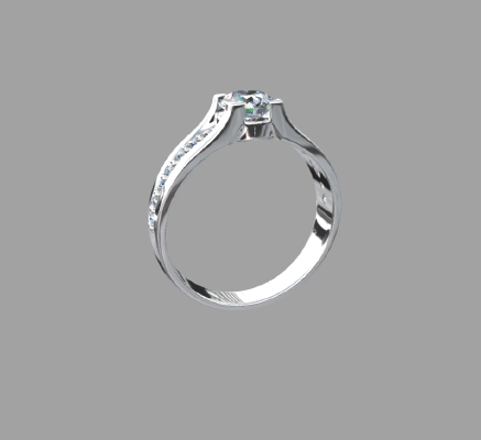 Women rings 245 | 3d print model