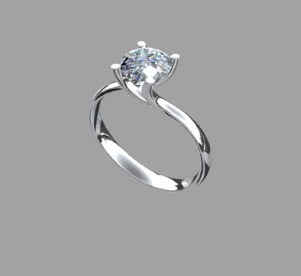 Women rings 246 | 3d print model