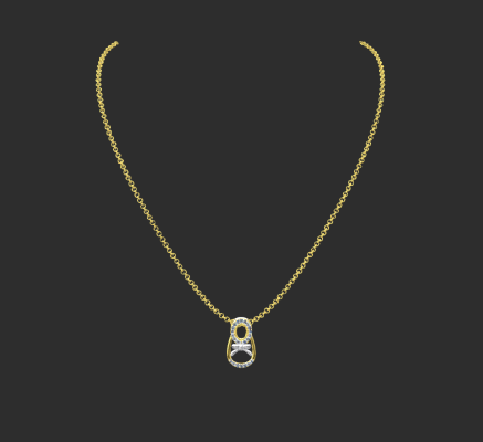 Pendant & Necklace 250 | 3d print model