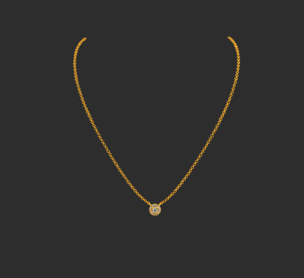 Pendant & Necklace 259 | 3d print model
