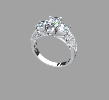 Women rings 260 | 3d print model