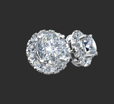 Earrings 263 | 3d print model