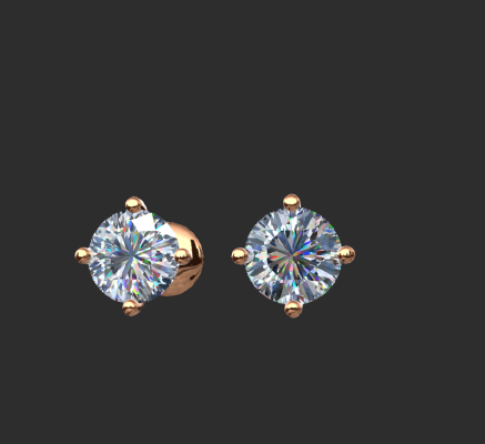 Earrings 264 | 3d print model