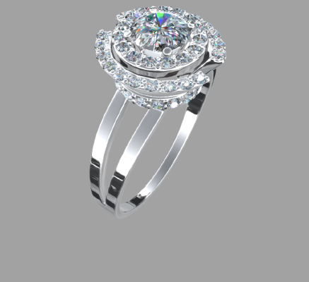 Women rings 267 | 3d print model