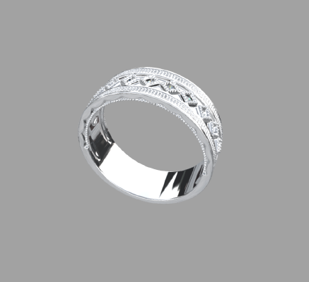 Women rings 271 | 3d print model