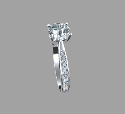 Women rings 274 | 3d print model