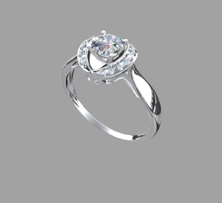 Women rings 279 | 3d print model