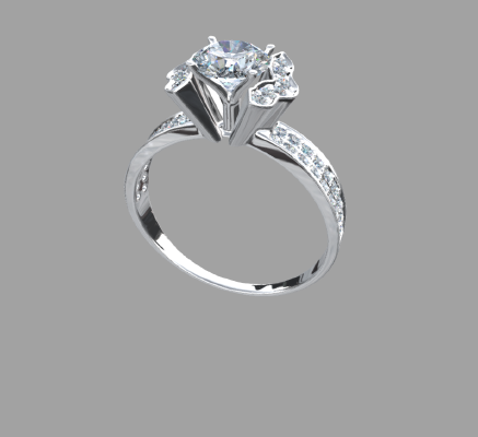 Women rings 288 | 3d print model