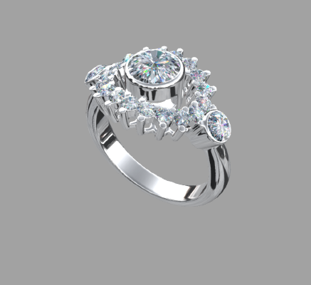 Women rings 289 | 3d print model