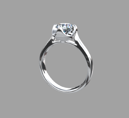 Women rings 292 | 3d print model