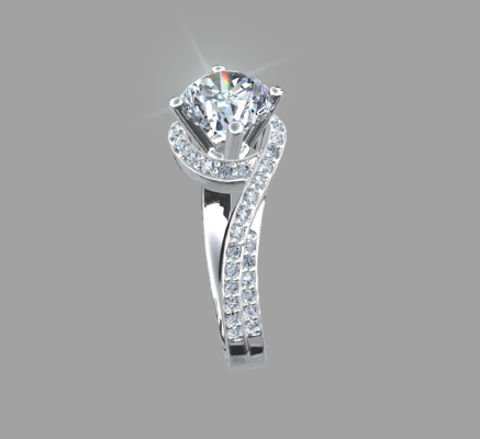 Women rings 295 | 3d print model