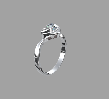 Women rings 296 | 3d print model