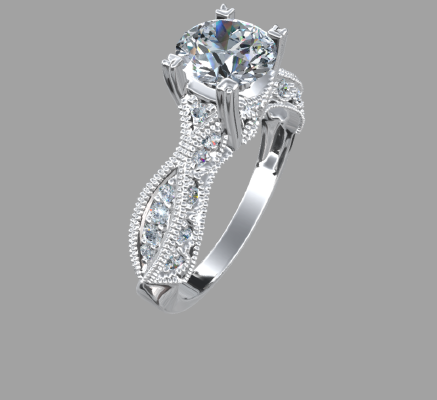 Women rings 298 | 3d print model
