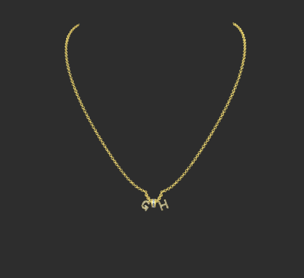 Pendant & Necklace 300 | 3d print model