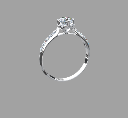 Women rings 301 | 3d print model