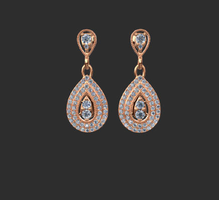 Earrings 304 | 3d print model