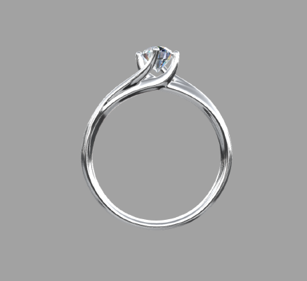 Women rings 307 | 3d print model