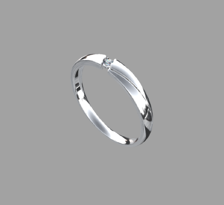 Women rings 311 | 3d print model