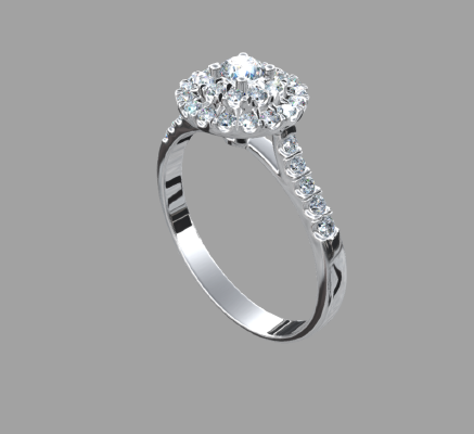 Women rings 315 | 3d print model