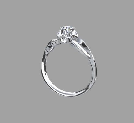 Women rings 322 | 3d print model