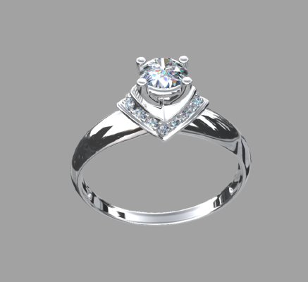Women rings 323 | 3d print model