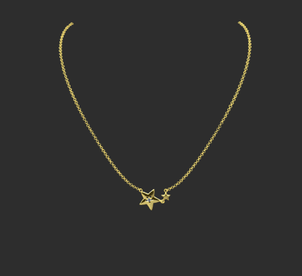 Pendant & Necklace 325 | 3d print model