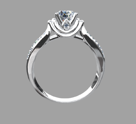 Women rings 327 | 3d print model