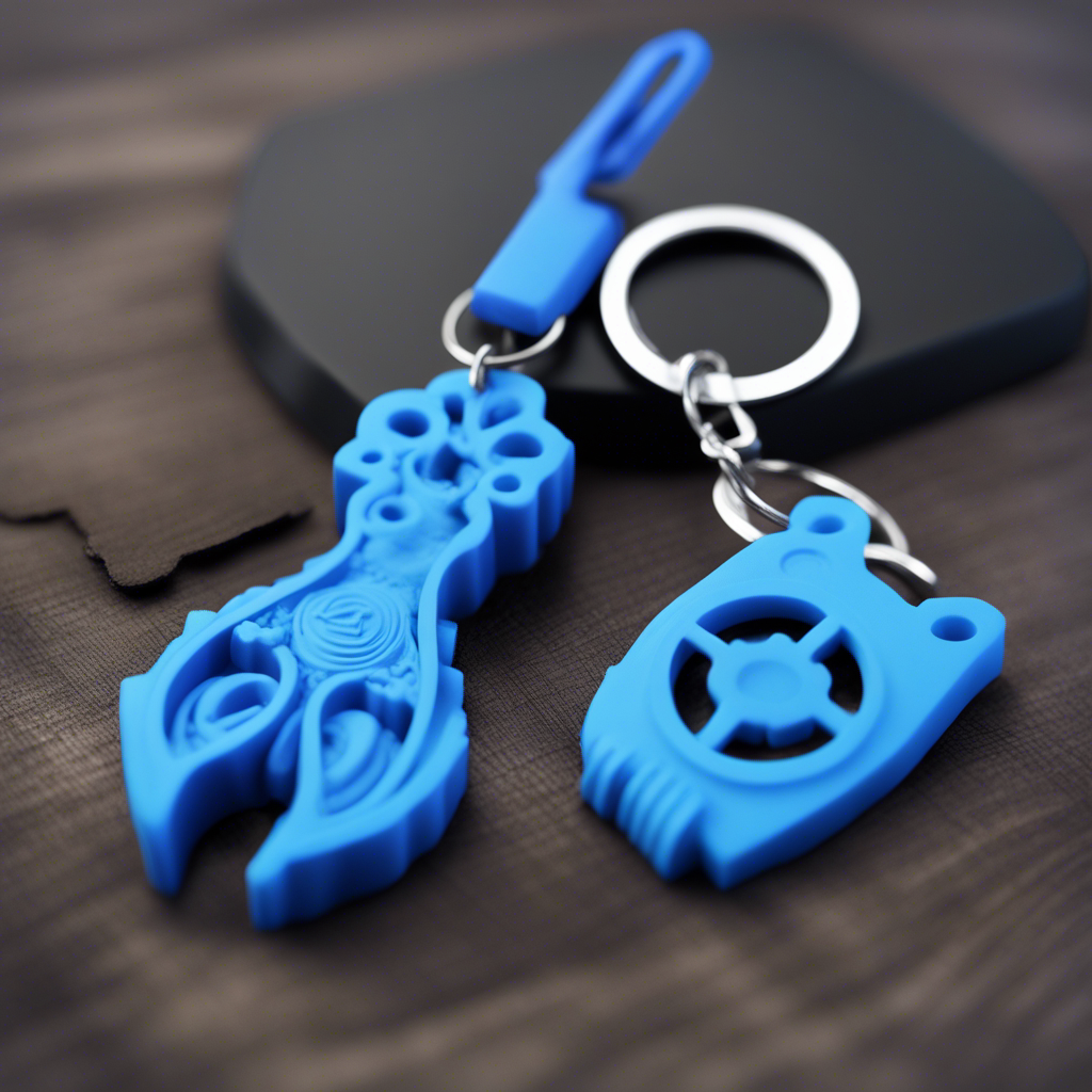 3D Printed Keychain | Files to download and to 3D print for free - 3DPEA