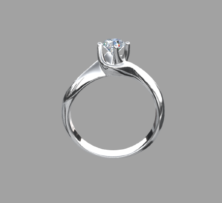 Women rings 334 | 3d print model