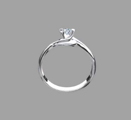 Women rings 337 | 3d print model