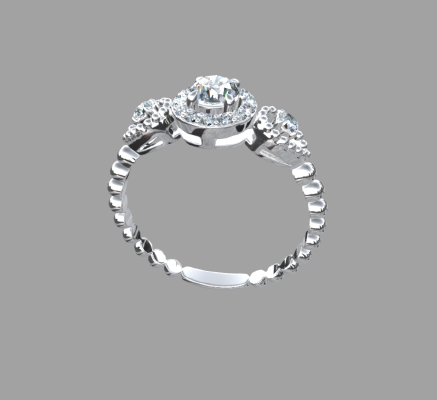 Women rings 339 | 3d print model