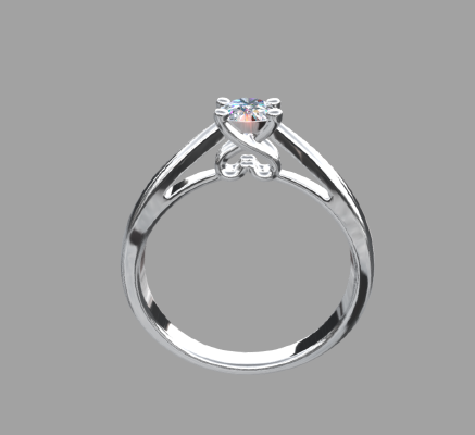Women rings 345 | 3d print model