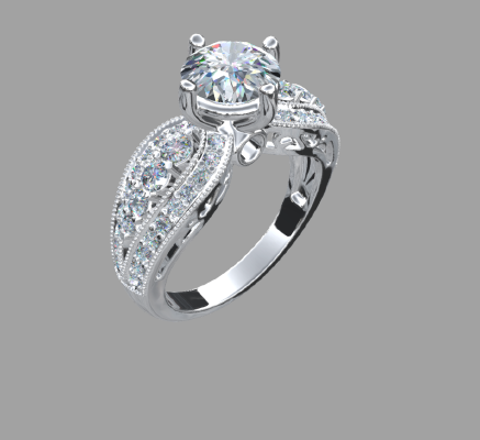 Women rings 357 | 3d print model