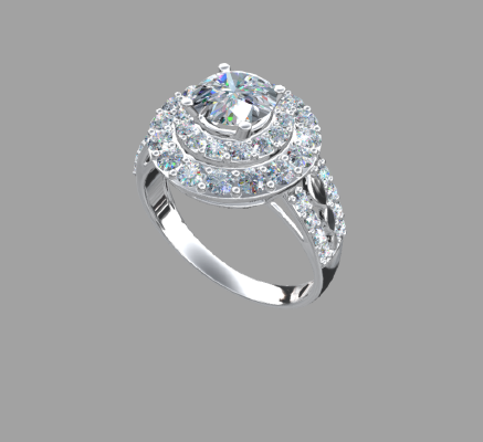 Women rings 359 | 3d print model