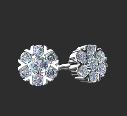 Earrings 360 | 3d print model