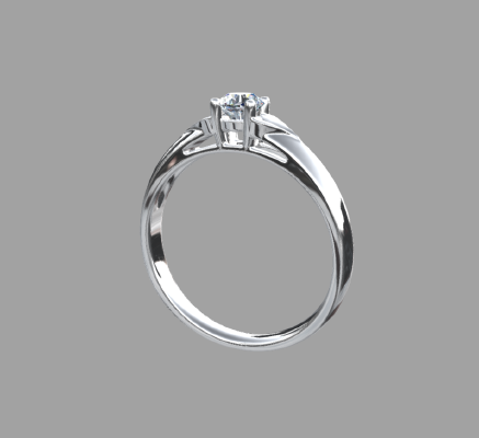 Women rings 362 | 3d print model