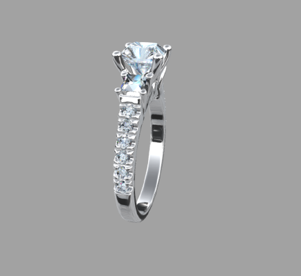 Women rings 370 | 3d print model