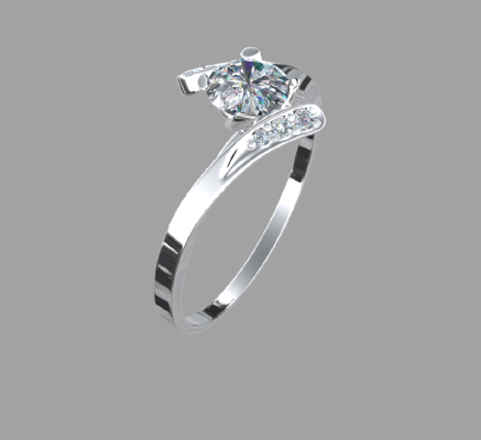 Women rings 371 | 3d print model