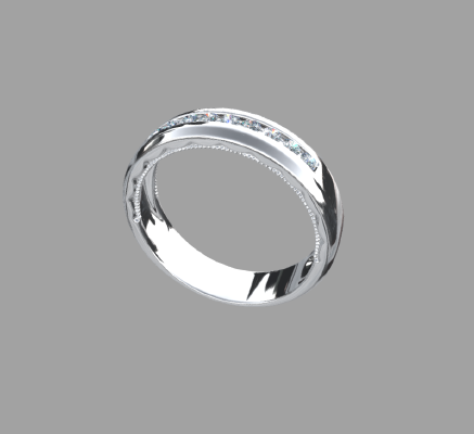 Women rings 372 | 3d print model