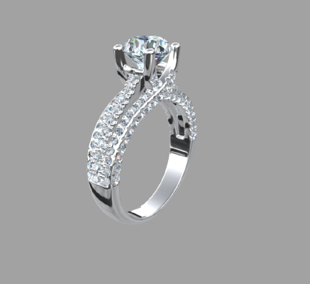 Women rings 379 | 3d print model