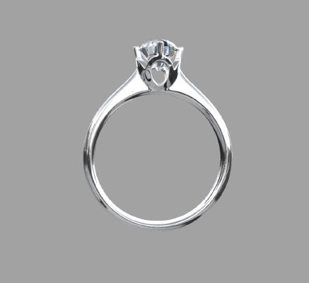 Women rings 385 | 3d print model